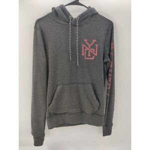 Aeropostale Gray NY Logo Hoodie Sweatshirt XS Youth Girls